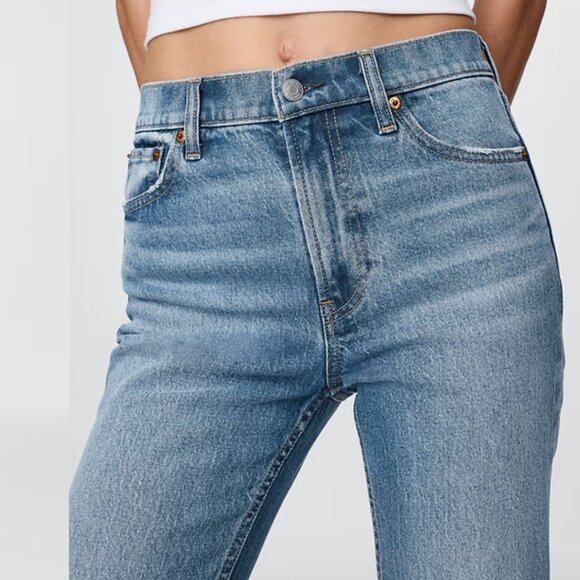 GAP High Rise ‘90s Straight Jeans -SIZE 27 4R - Picture 2 of 6
